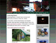 Tablet Screenshot of coolavokigpottery.com